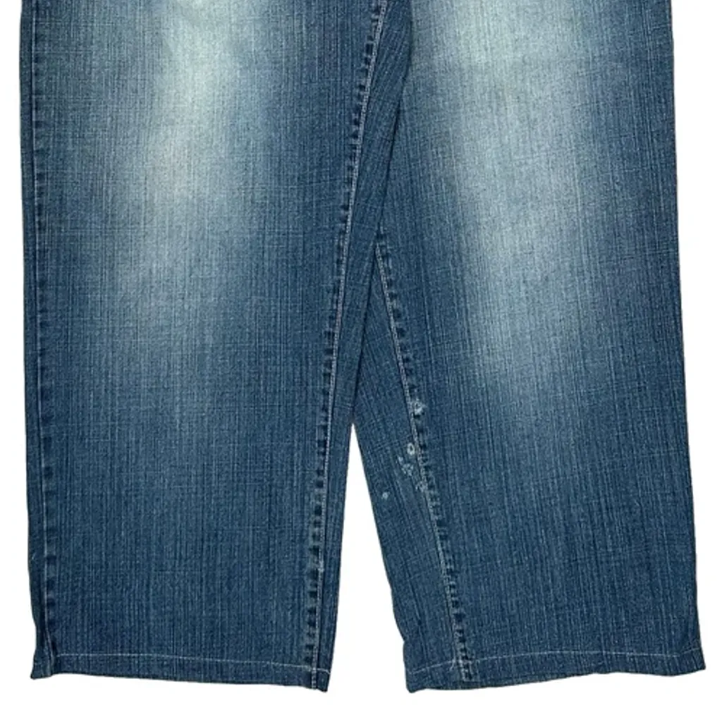 Yellow Tab Southpole Baggy Jeans - 34W 30L Blue Denim - Image 8