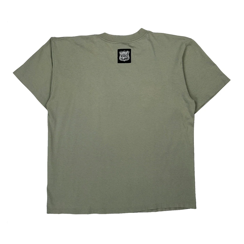 Yogi Bear And Boo Paramount Parks Cartoon T-Shirt - Large Grey Cotton - Image 2