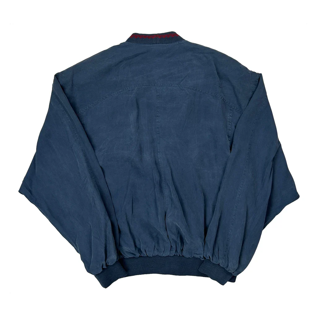 Yorn Cardigan Jacket - Medium Blue Cotton - Image 2