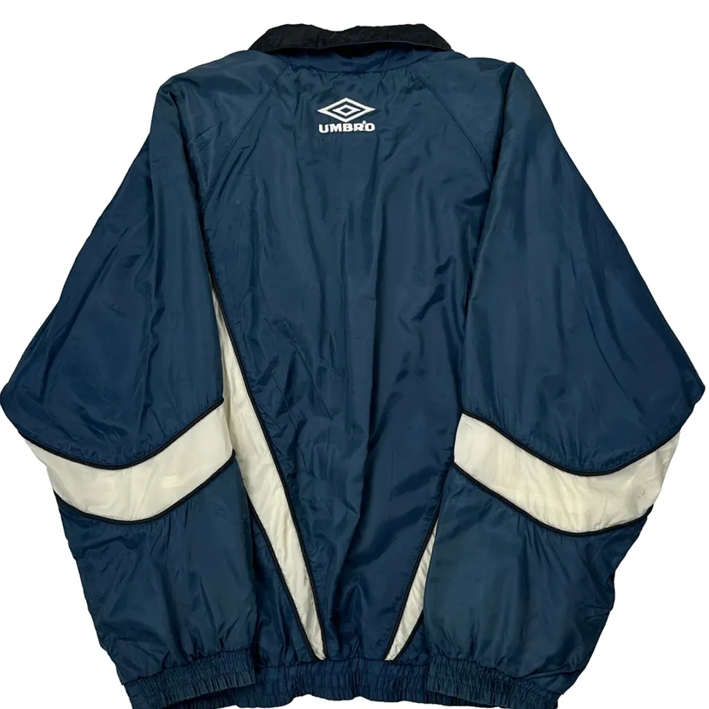 Youth Umbro Windbreaker - Large Blue Polyester - Image 7