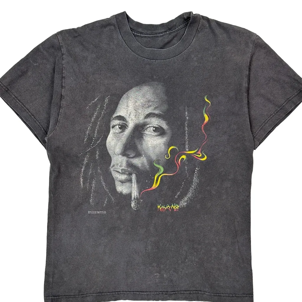 Zion Rootwear Band T-Shirt - Medium Black Cotton - Image 4