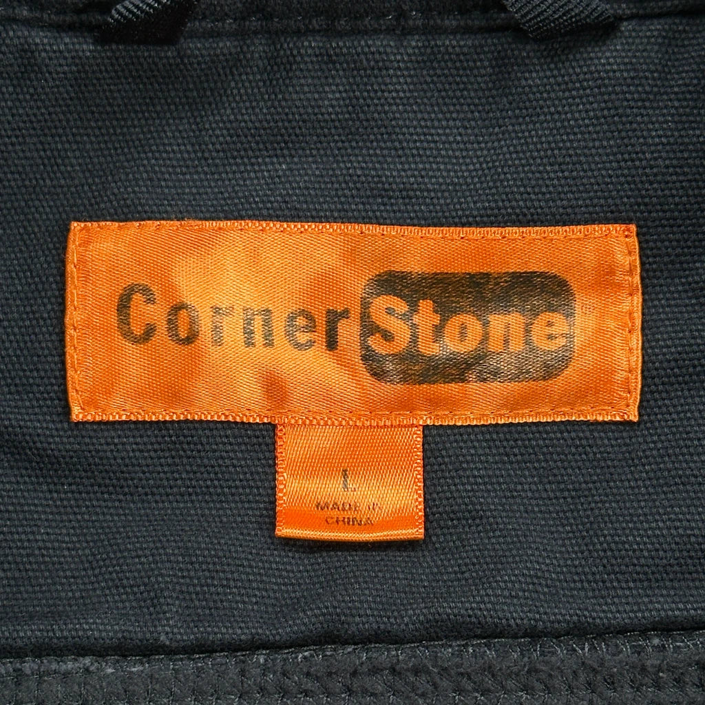Zippy Cleaning Services Corner Stone Jacket - Large Navy Cotton - Image 3